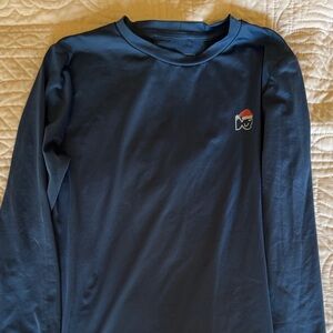Prodoh Blue Long Sleeve Christmas Shirt